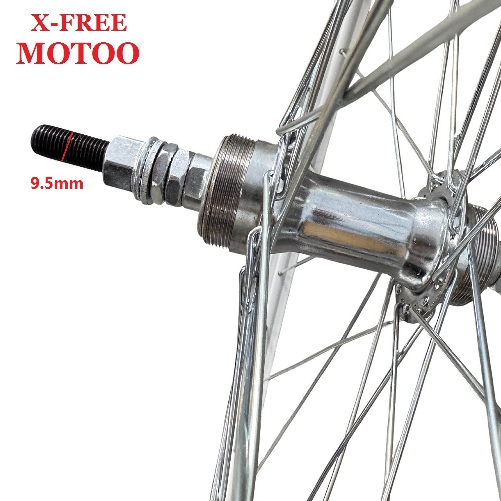 DG 26吋淑女車後輪組 單速590輪框 鎖牙式輪組 26吋輪框 26＂輪框 590輪組 26輪組 26吋後輪 26後輪-細節圖7