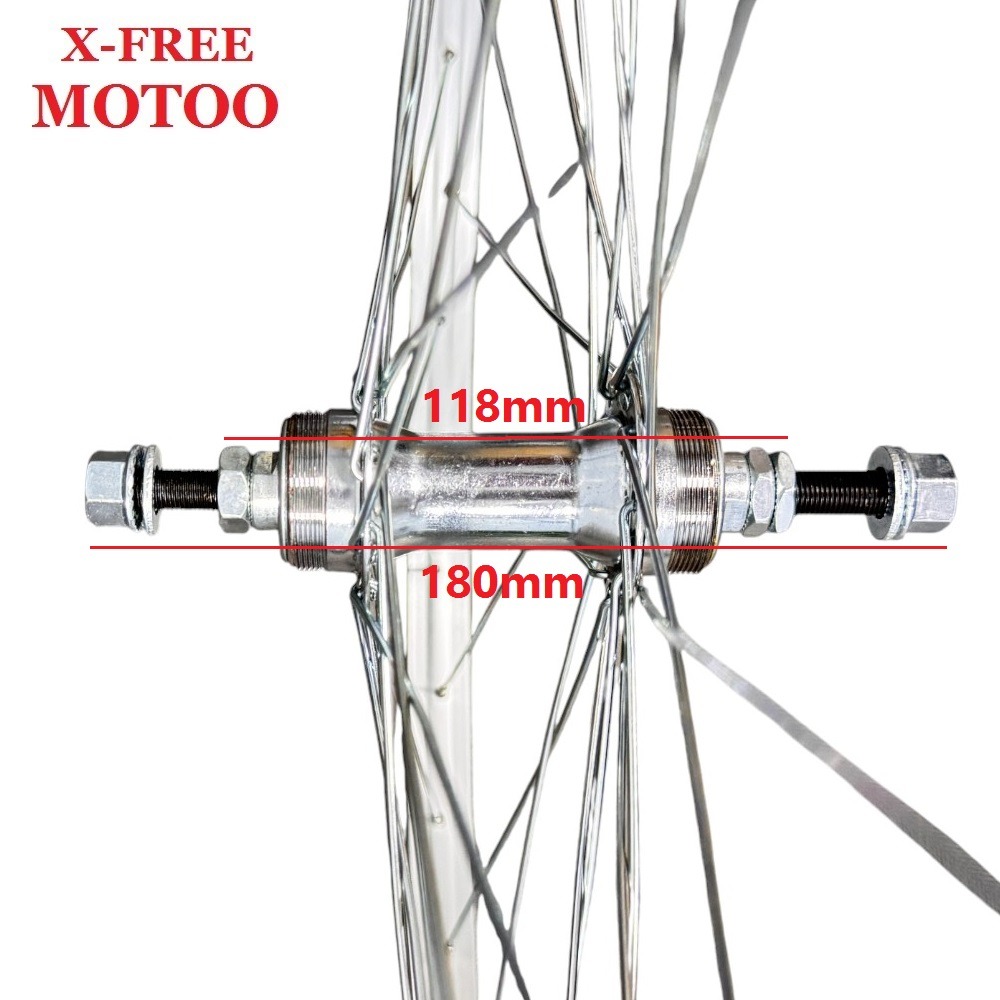 DG 26吋淑女車後輪組 單速590輪框 鎖牙式輪組 26吋輪框 26＂輪框 590輪組 26輪組 26吋後輪 26後輪-細節圖8