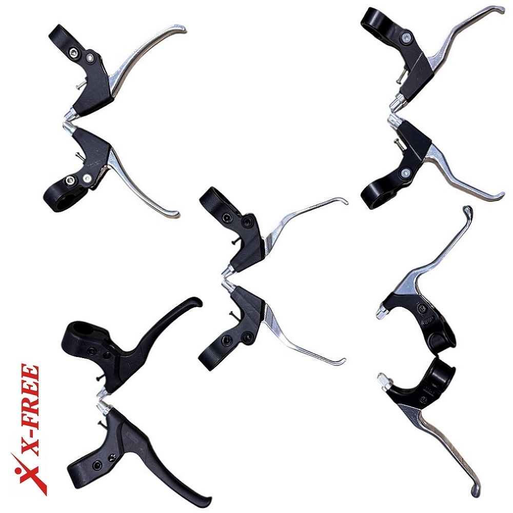 DG 台灣製造四指煞車手把 自行車剎車手把 登山車煞車把 腳踏車煞把 折疊車煞車把手 自行車剎把 剎車把手 單車剎車把-細節圖10