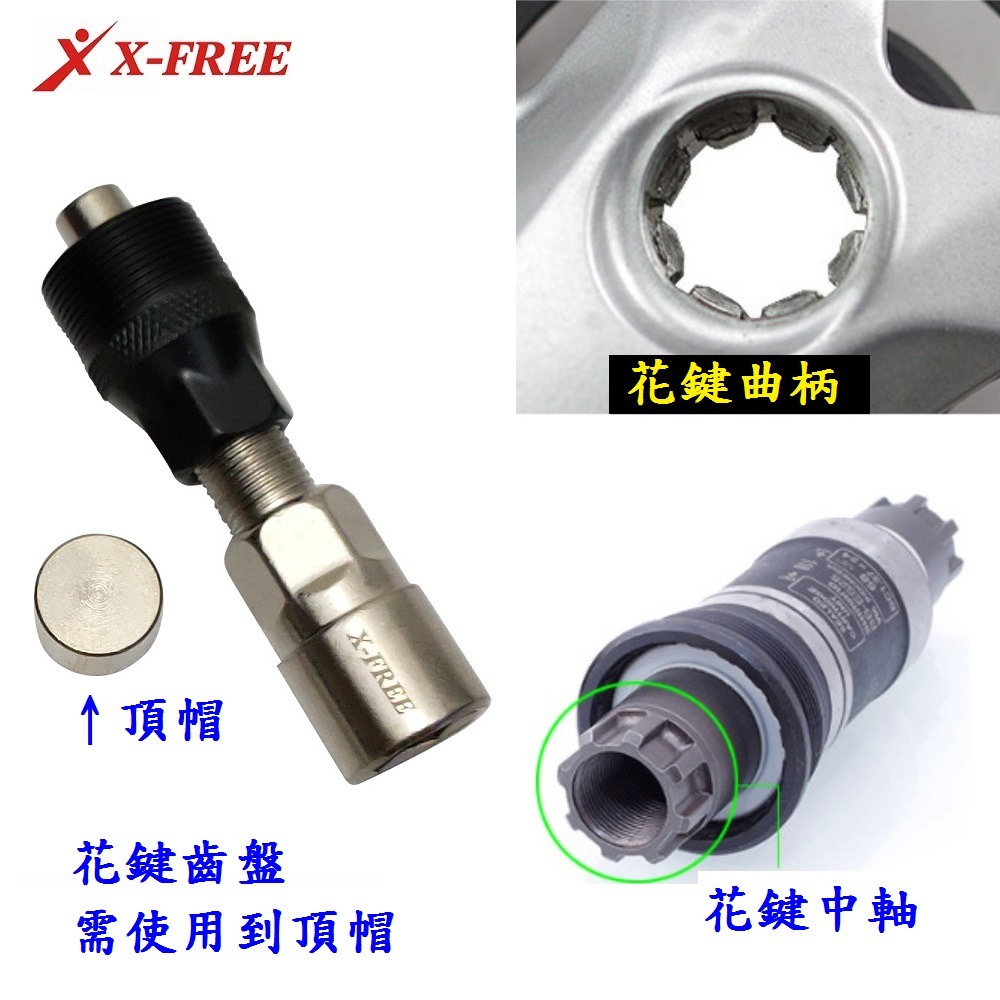 DG 升級款雙用退大盤曲柄工具 四方軸曲柄工具 四方軸大盤工具 退大盤工具 花鍵軸工具 四方軸工具 拉馬工具 退曲柄工具-細節圖9