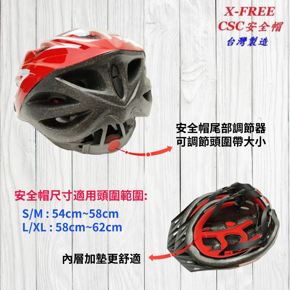 DG 經濟部CNS檢驗合格 自行車安全帽 腳踏車安全帽 單車安全帽 騎行頭盔 自行車帽 公路車安全帽 登山車安全帽-細節圖7