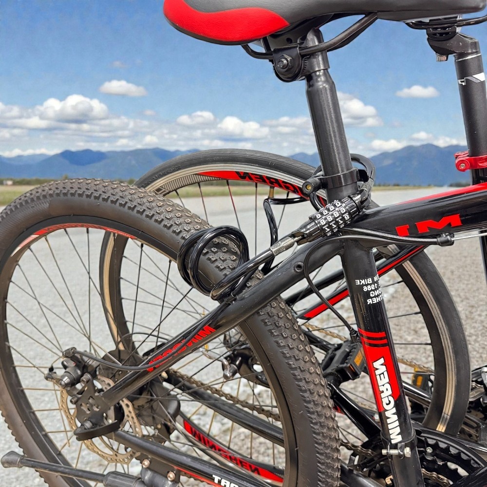 DG 單車自設密碼鎖 單車密碼鎖 腳踏車密碼鎖 自行車密碼鎖 機車鎖 電動車鎖 摩托車鎖 鍊鎖 單車鎖 自行車大鎖-細節圖8