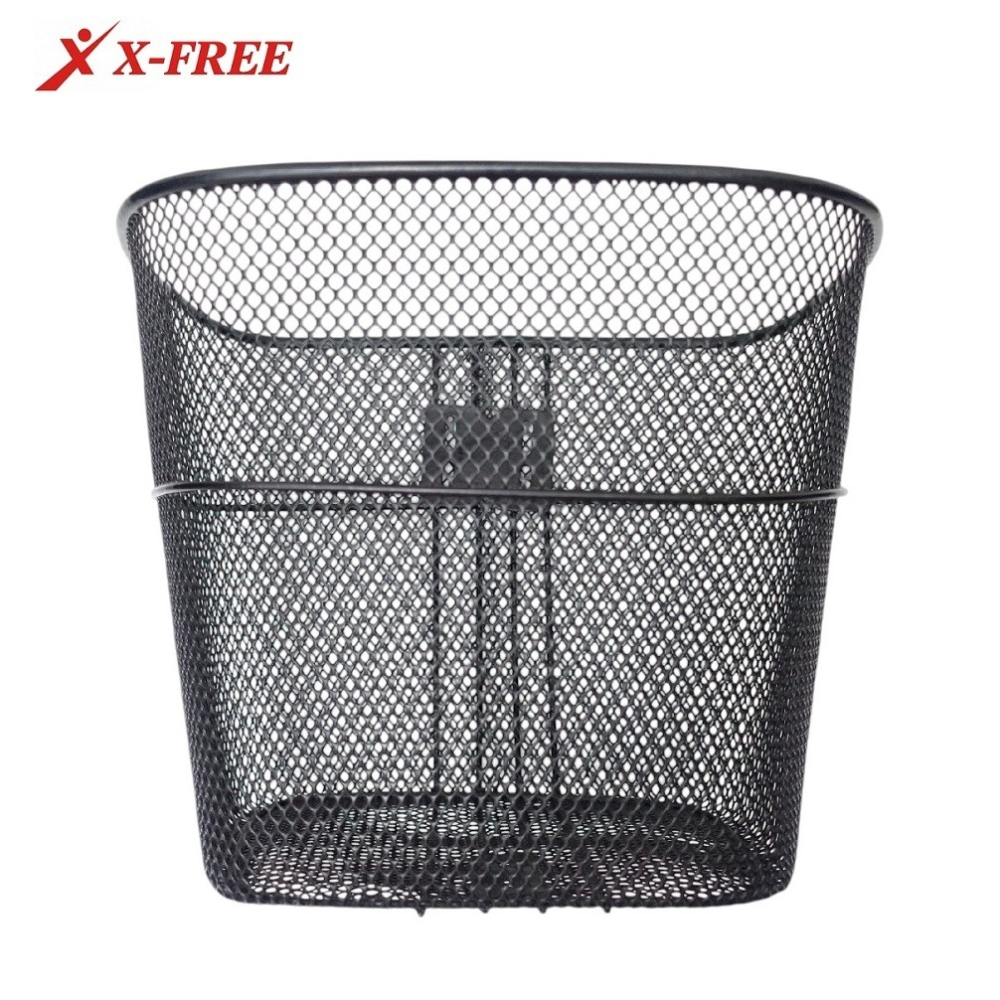 DG 自行車鐵籃子 X-FREE 腳踏車鐵菜籃 單車前籃子 單車菜籃 自行車籃子 腳踏車菜籃 腳踏車前籃子 自行車前籃子-細節圖8