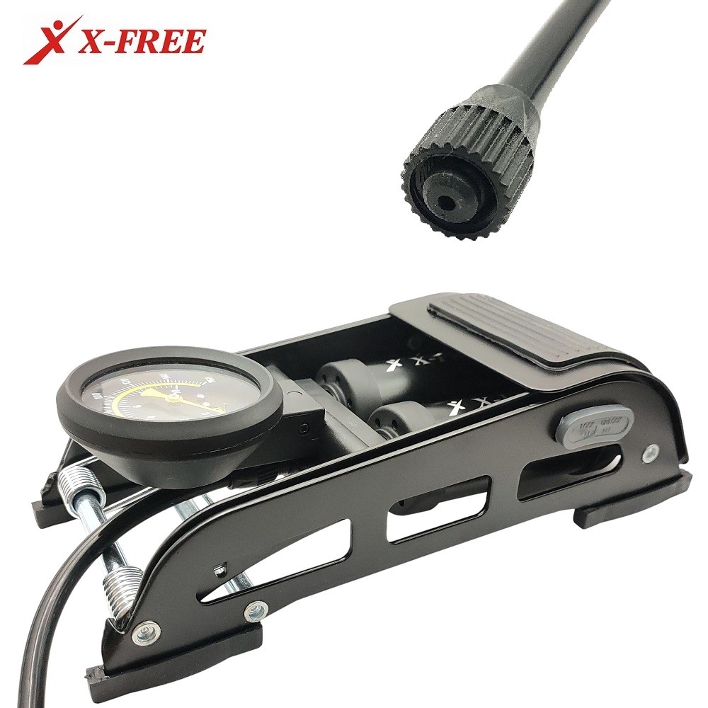 DG 美法雙用氣嘴頭 氣管帶 X-FREE腳踩式打氣筒氣管帶 打氣筒打氣管 打氣筒管線 打氣筒氣管 美法雙用打氣嘴-細節圖10