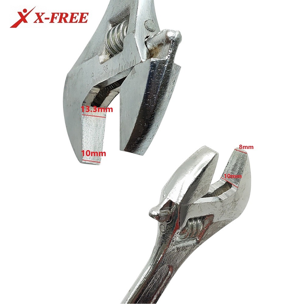 DG 活動扳手 10＂開口扳手 10吋活動板手 開口活動板手 螺絲活動扳手 螺絲活動板手 外六角扳手 外六角板手-細節圖6