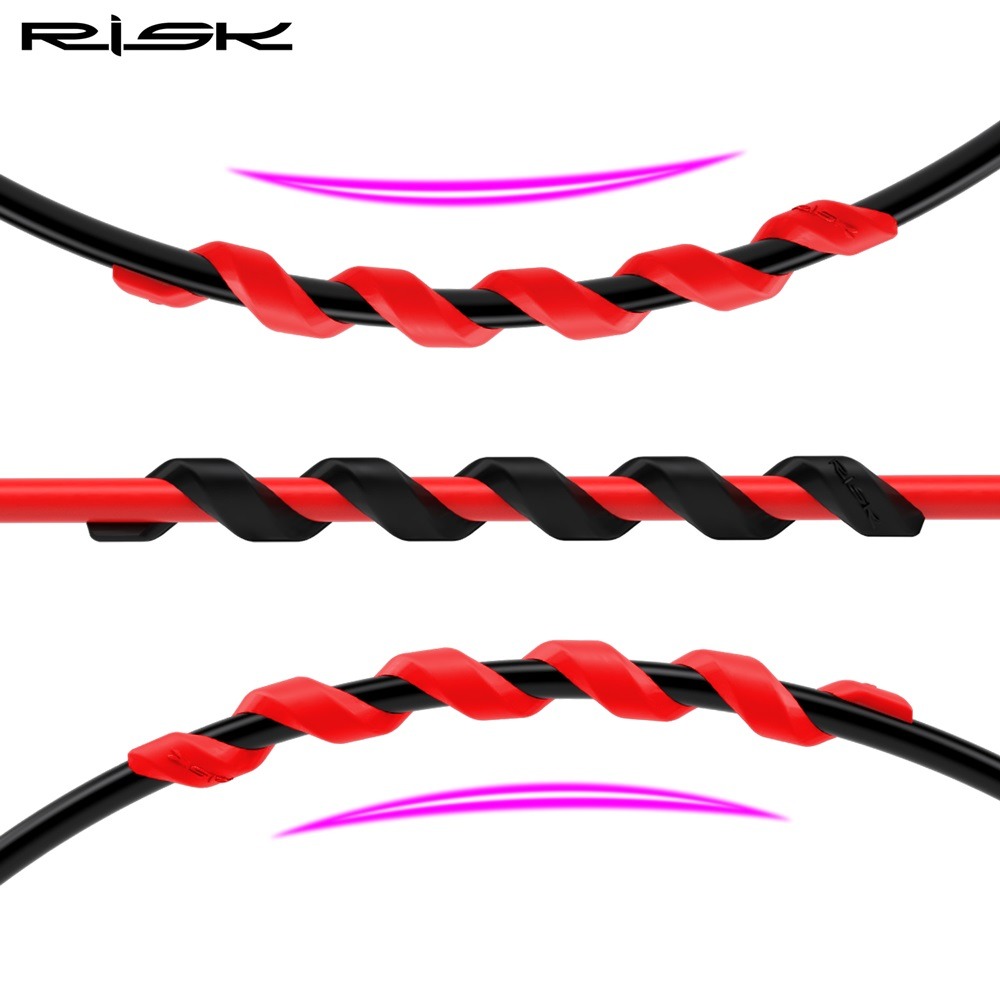 DG 自行車螺旋車架保護套 變速線管保護套 煞車線管保護套 剎車線管保護套 車架保護套 自行車架車漆保護套-細節圖6