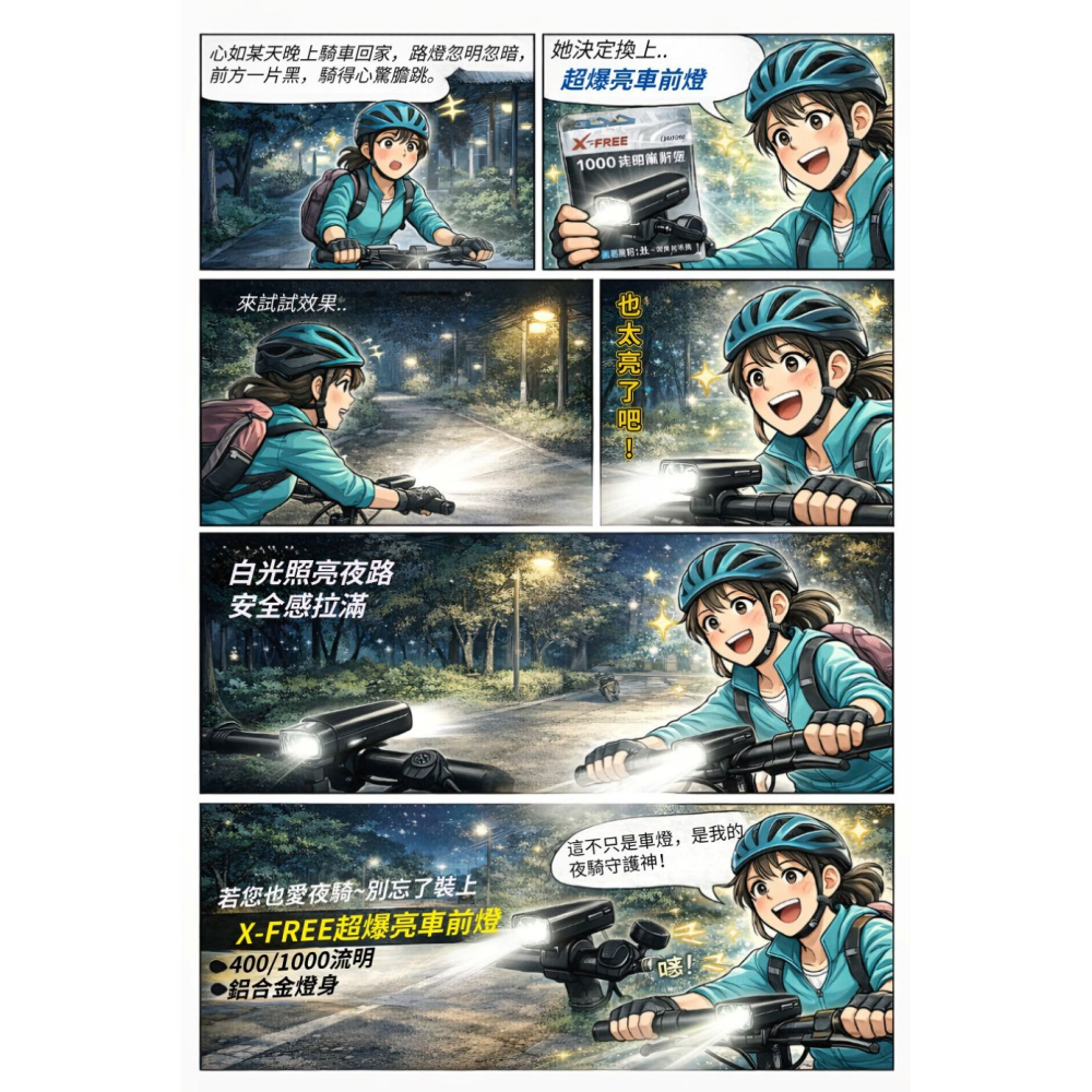 DG 超爆亮車前燈 自行車爆亮前燈+喇叭 單車頭燈 腳踏車燈 自行車燈 單車喇叭 登山車燈 公路車燈 自行車喇叭-細節圖10