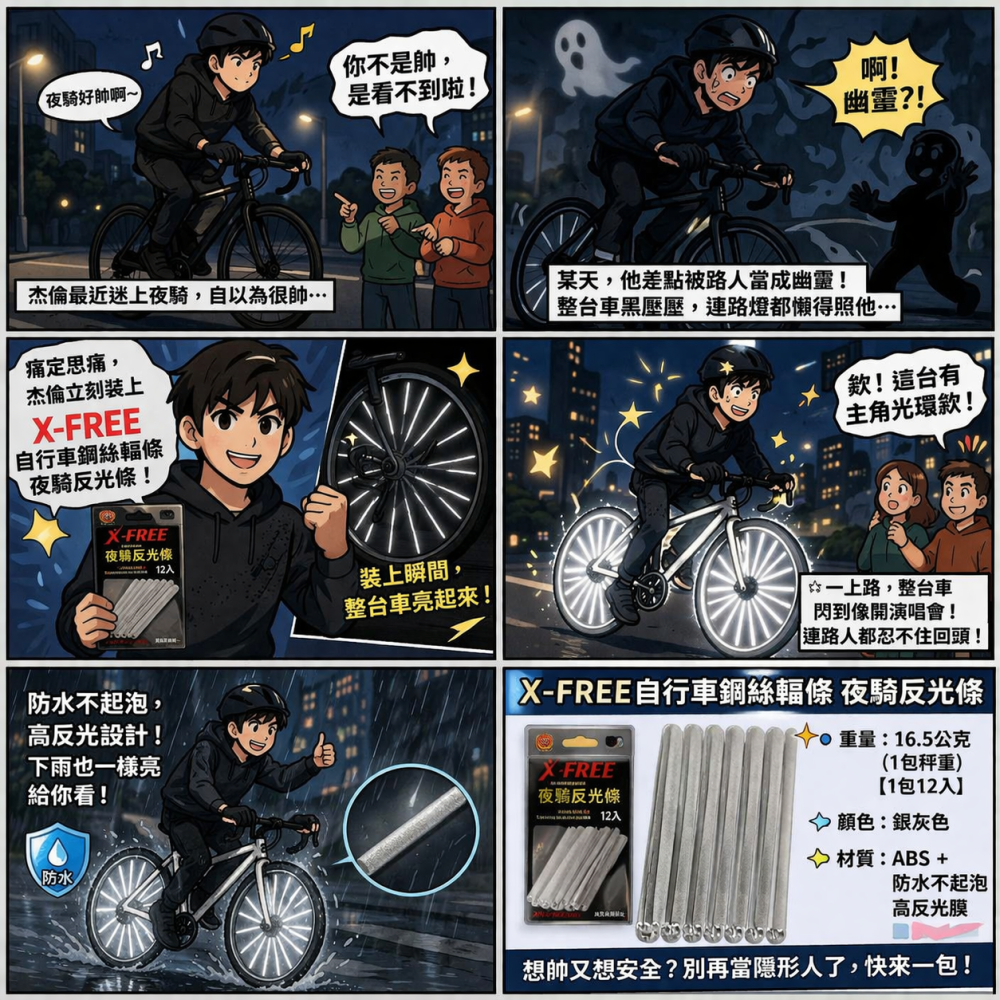 DG 輻條反光棒 極高亮反光棒 鋼絲反光條 輪圈反光棒 輪組反光條 輪框反光棒 自行車風火輪 夜騎反光條 鋼絲反光嵌條-細節圖2