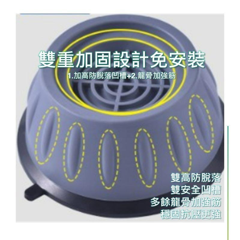 腳墊傢俱增高洗衣機防震腳墊 防潮腳墊冰箱桌椅增高腳墊-細節圖3