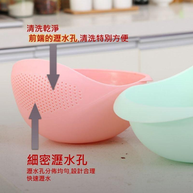 洗米瀝水籃洗米籃 瀝水籃 洗菜籃 多功能瀝水籃 洗菜籃 水果籃 洗米盆 淘米器 洗米器 洗米瀝水盆 瀝水籃 廚房用品-細節圖2