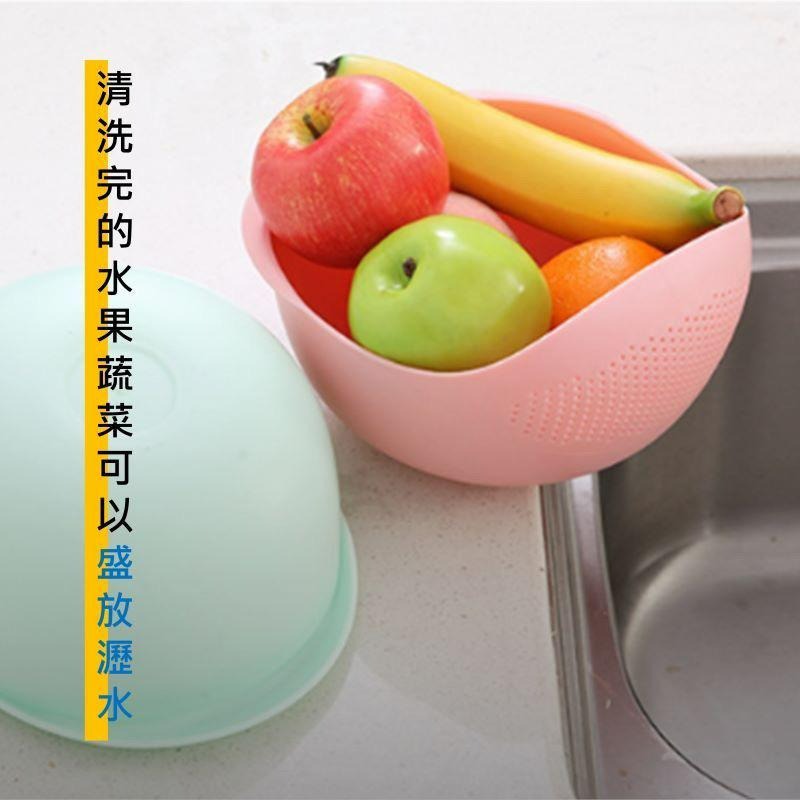 洗米瀝水籃洗米籃 瀝水籃 洗菜籃 多功能瀝水籃 洗菜籃 水果籃 洗米盆 淘米器 洗米器 洗米瀝水盆 瀝水籃 廚房用品-細節圖8