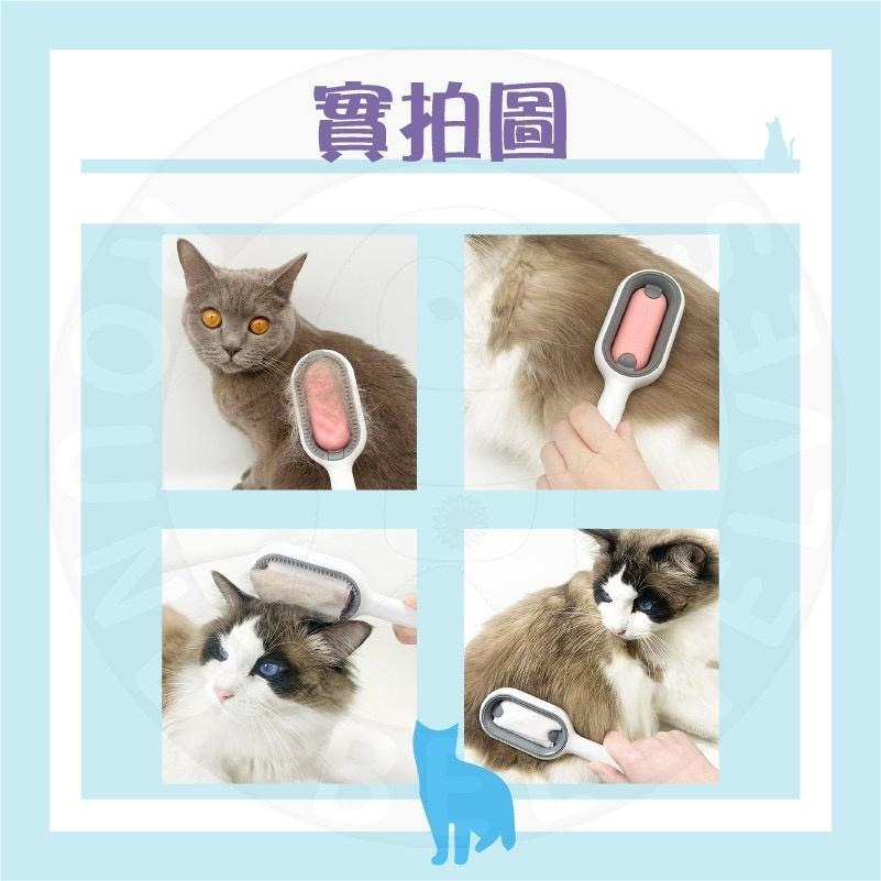 寵物引力除毛梳 貓咪清潔梳 祛毛梳子 去狗狗長毛短毛梳 除毛刷 去浮毛 貓犬通用 寵物用品 寵物粘毛器-細節圖5