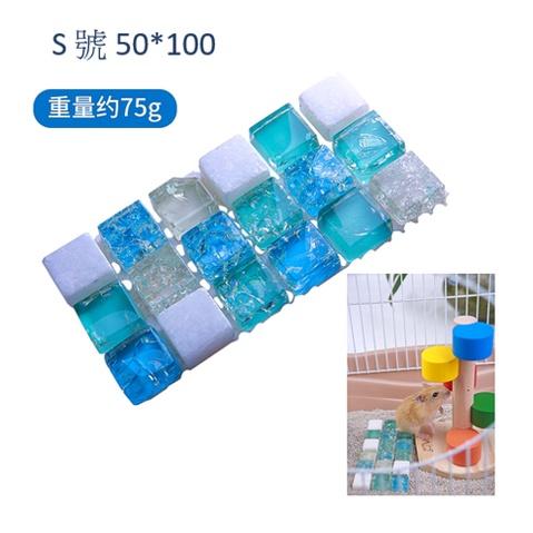 倉鼠涼墊倉鼠降溫用品散熱板金絲熊夏天寵物涼毯涼蓆窩冰墊消署墊-細節圖4