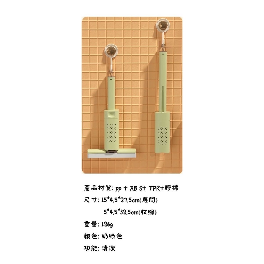 台灣現貨迷你小拖把海綿拖把小拖把 擦玻璃神器免手洗拖把吸水拖把 懶人拖把 桌面拖把 海綿拖把 桌面清潔用品便攜式小拖把-細節圖2