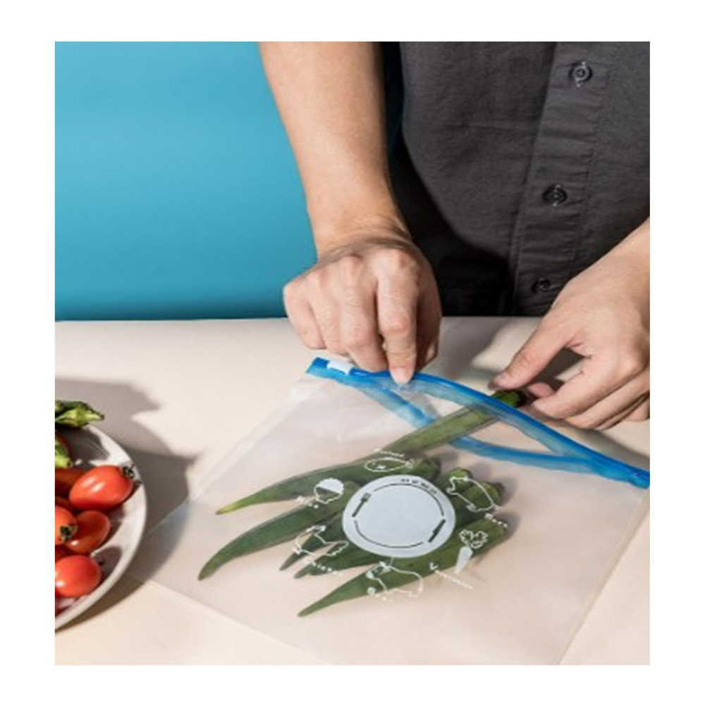 現貨密封袋鏈保鮮袋食品級保鮮袋加厚保鮮袋食品級家用冰箱專用密封拉鍊式附封口食物密實袋重複使用包裝袋加厚冰箱收納冷凍分裝袋-細節圖4