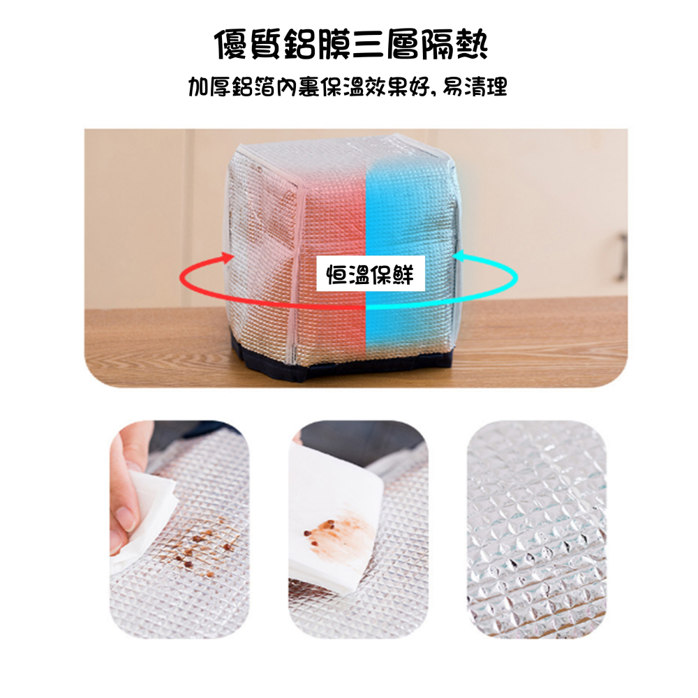 台灣現貨快速出貨保溫袋保溫便當袋防水保溫保冷午餐袋野餐袋 兒童餐袋兒童便當袋餐盒提袋卡通便當袋圓肚精靈家族族-細節圖4