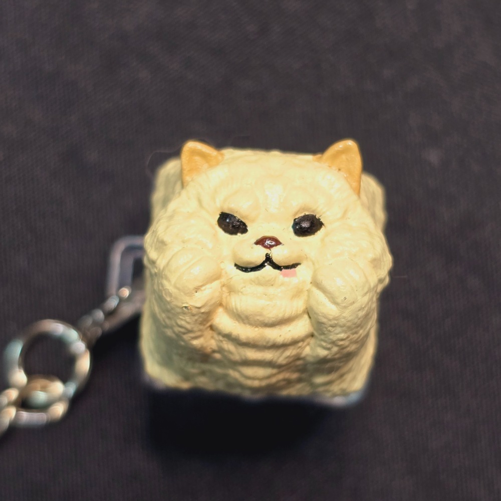 （代購）托著臉的柴犬鍵帽Shiba Inu-細節圖4