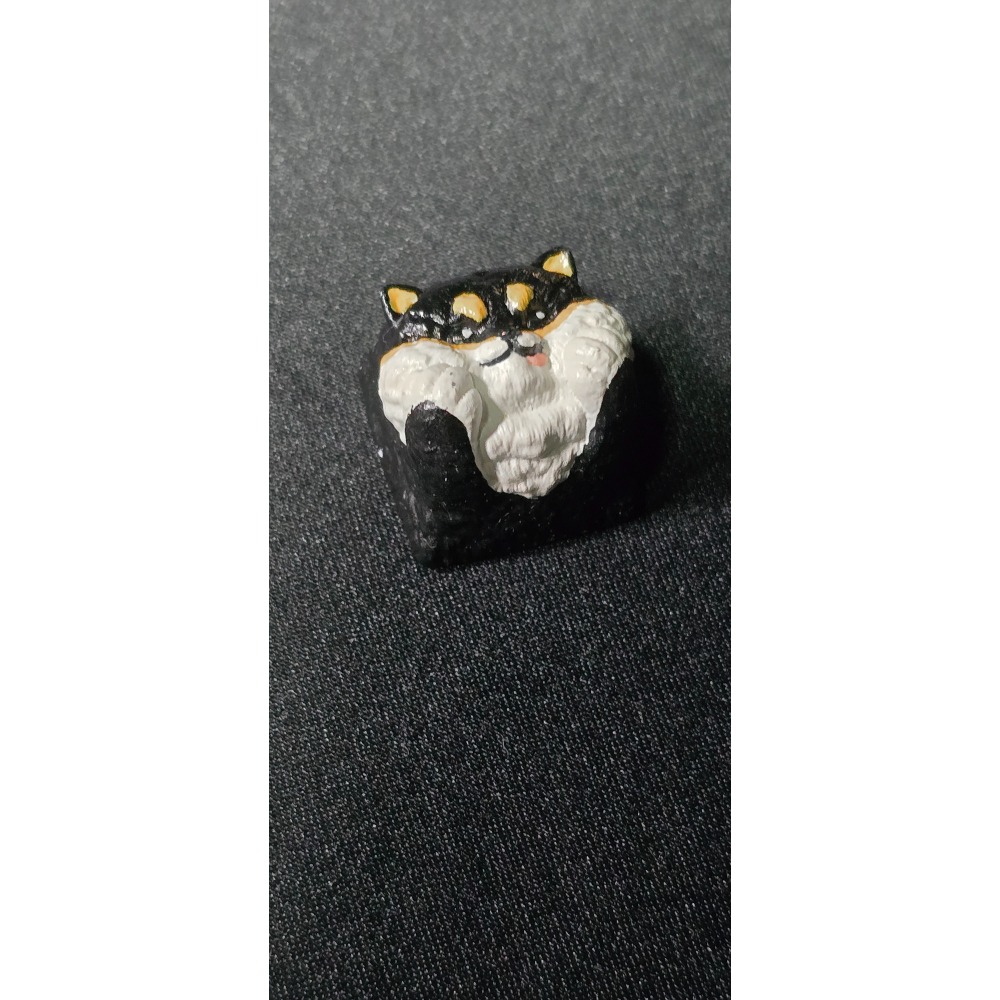 （代購）托著臉的柴犬鍵帽Shiba Inu-細節圖6