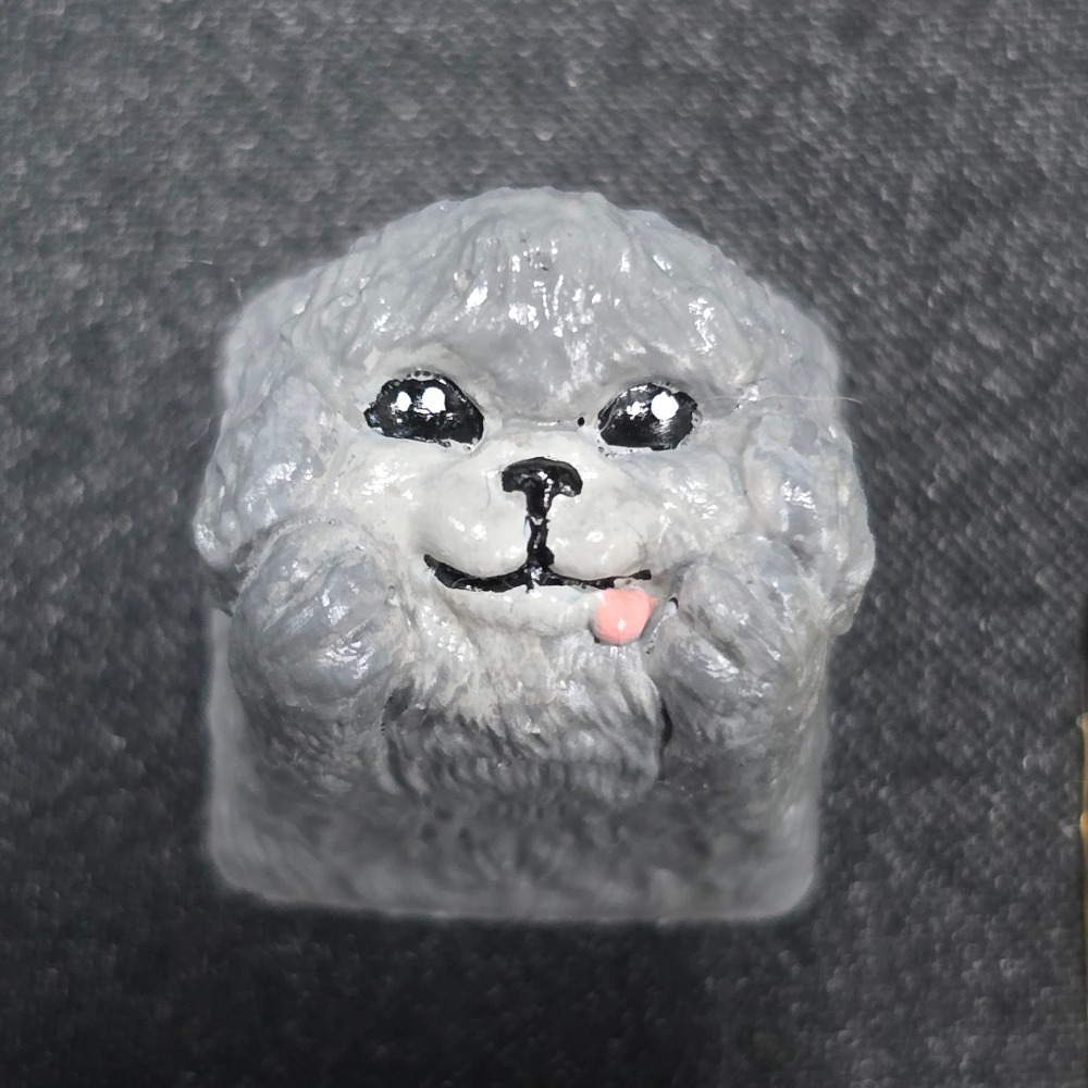 貴賓犬鍵帽-細節圖5