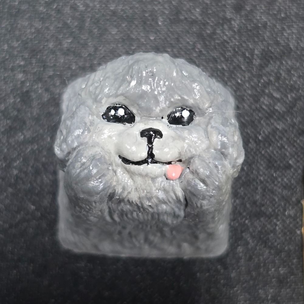 貴賓犬鍵帽-規格圖3
