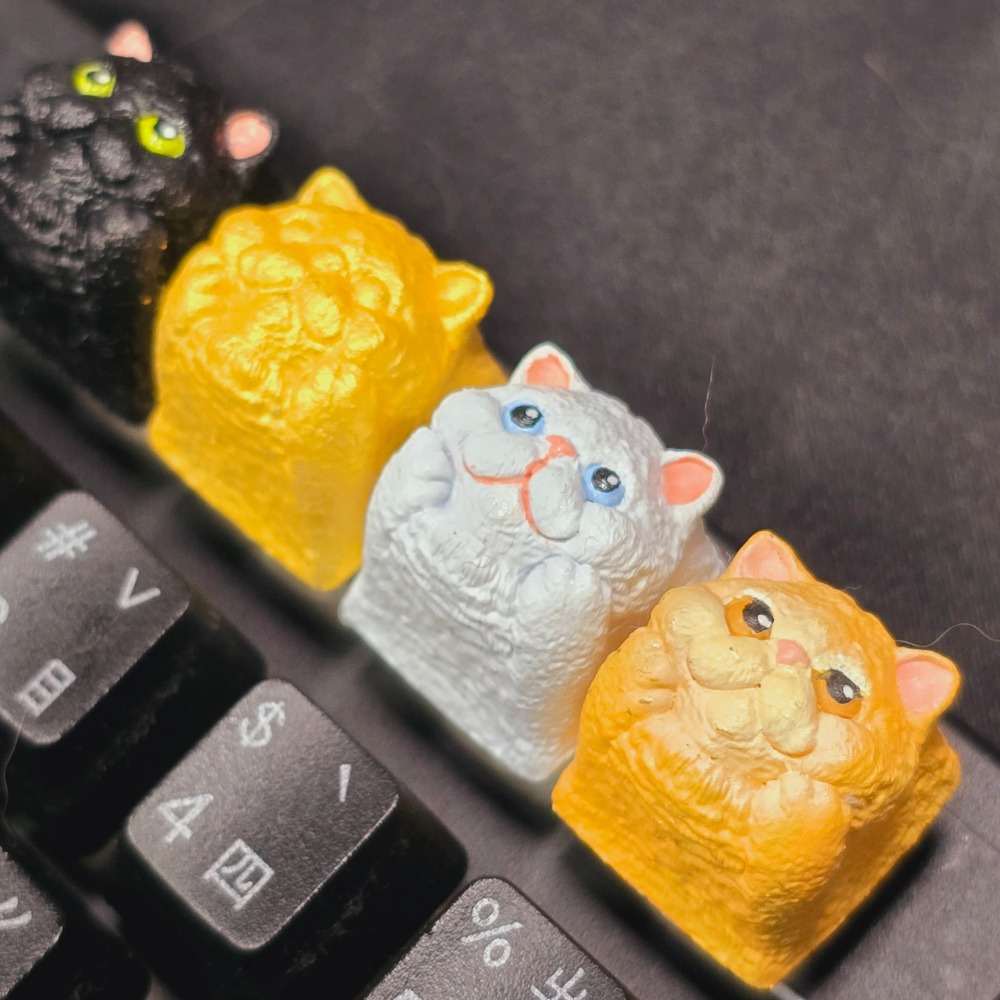 托著臉的加菲貓鍵帽Garfield-細節圖7