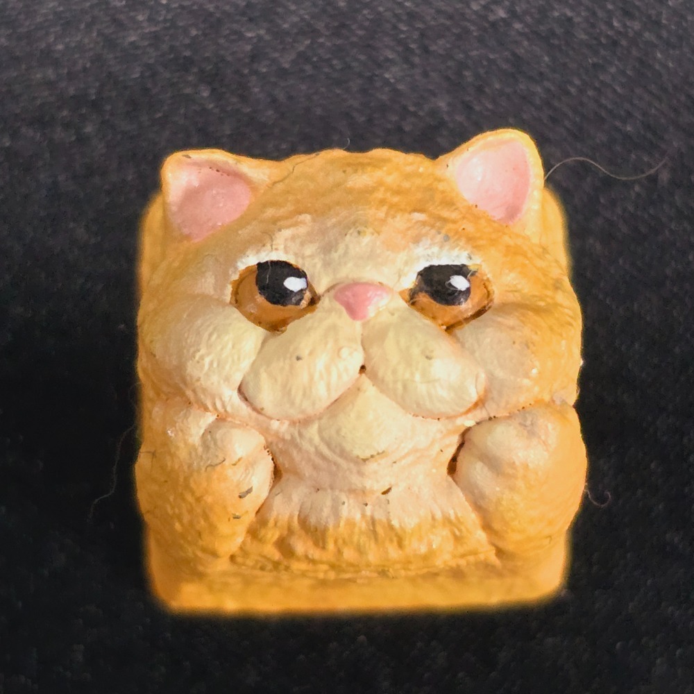 托著臉的加菲貓鍵帽Garfield-規格圖1
