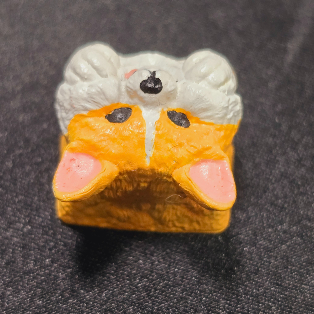 托著臉的柯基鍵帽Corgi-細節圖5