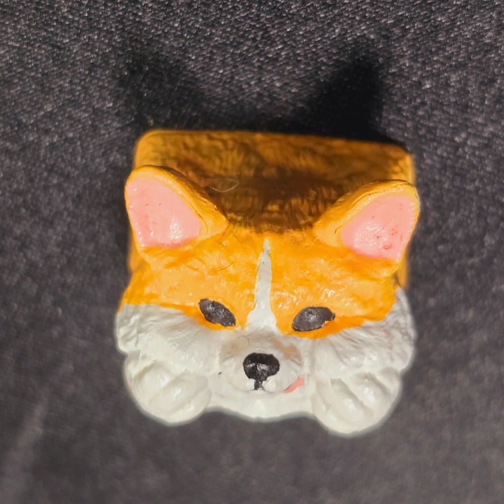 托著臉的柯基鍵帽Corgi-規格圖1