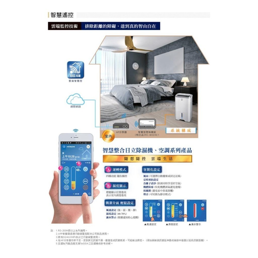 【HITACHI 日立】14公升清淨除濕機RD-280HG玫瑰金/RD-280HS閃亮銀-細節圖5