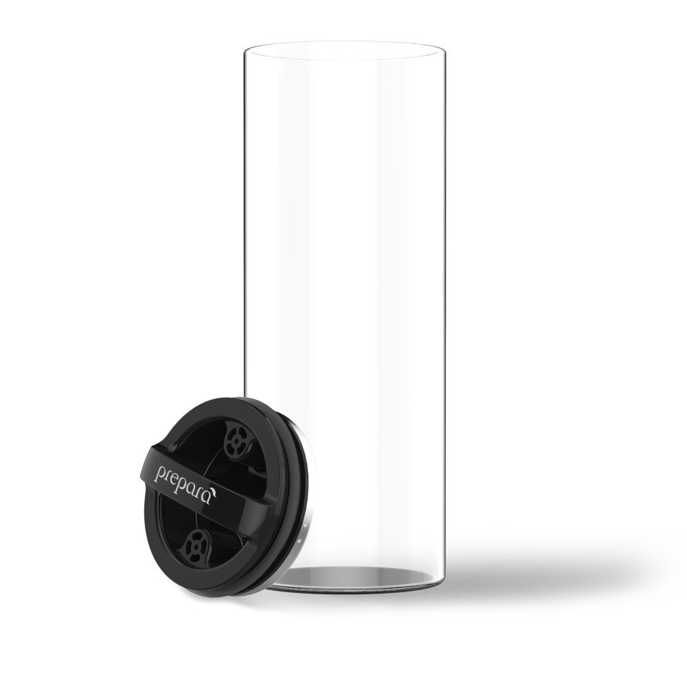 [Prepara] EVAK 密封儲物罐 COMPACT 系列玻璃/亮面把手(3號)-1360ml-細節圖3
