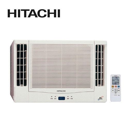 【HITACHI 日立】4-5坪R32一級變頻雙吹冷暖窗型冷氣(RA-36NR)