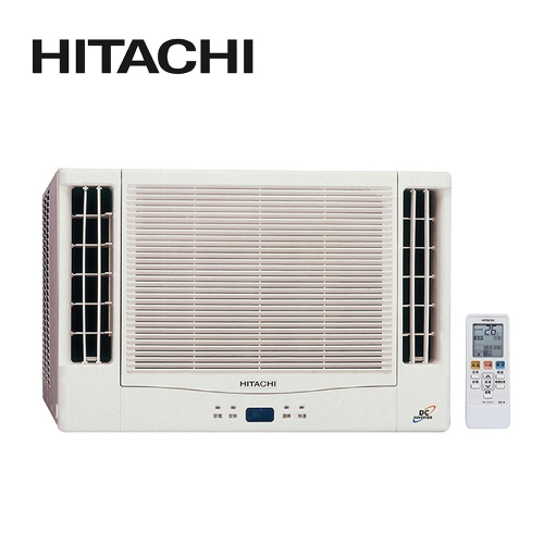 【HITACHI 日立】6-7坪變頻雙吹式冷暖窗型冷氣(RA-50NR)