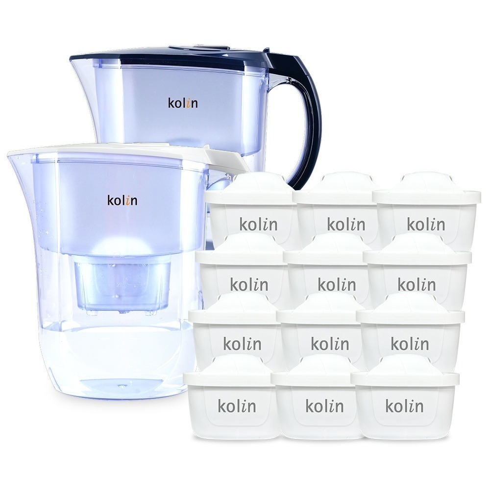 kolin 歌林 四重精濾濾水壺 3.8L (+濾芯12入/34個月/適用Brita)-細節圖5