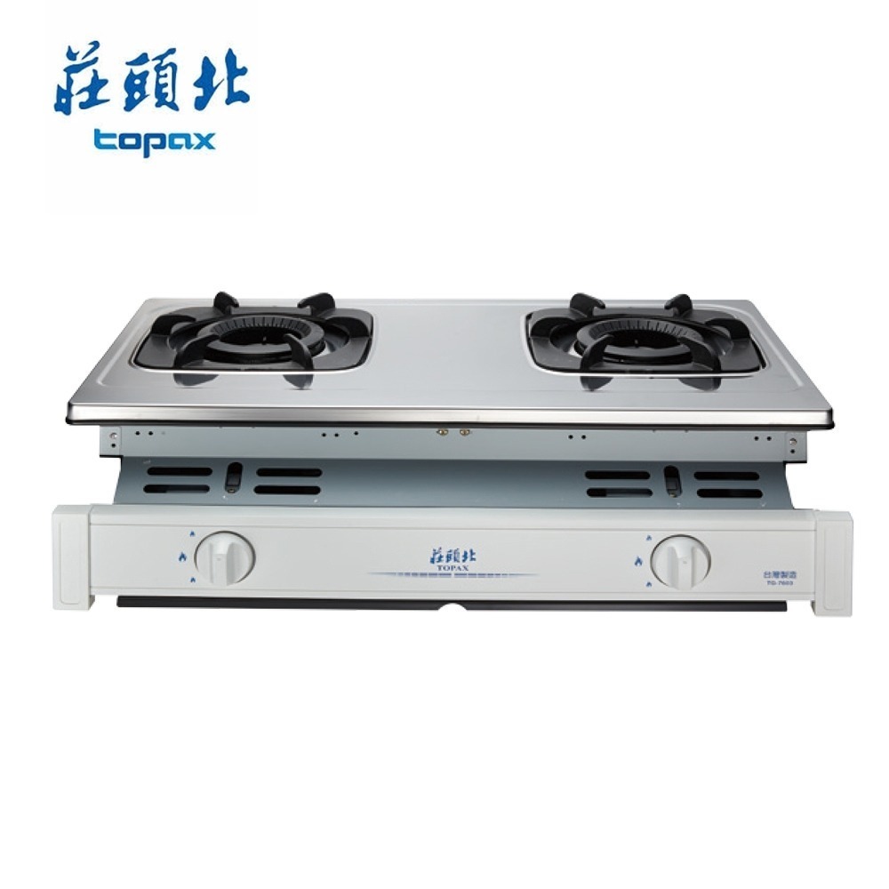 莊頭北 雙環內焰嵌入爐 TG-7603 送基本安裝-細節圖2