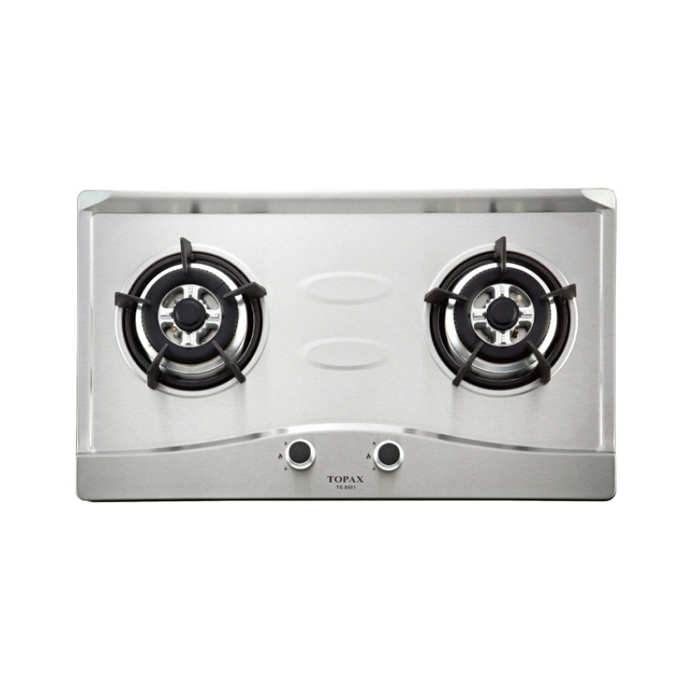莊頭北 二口不鏽鋼檯面爐 TG-8501S 送基本安裝-細節圖3