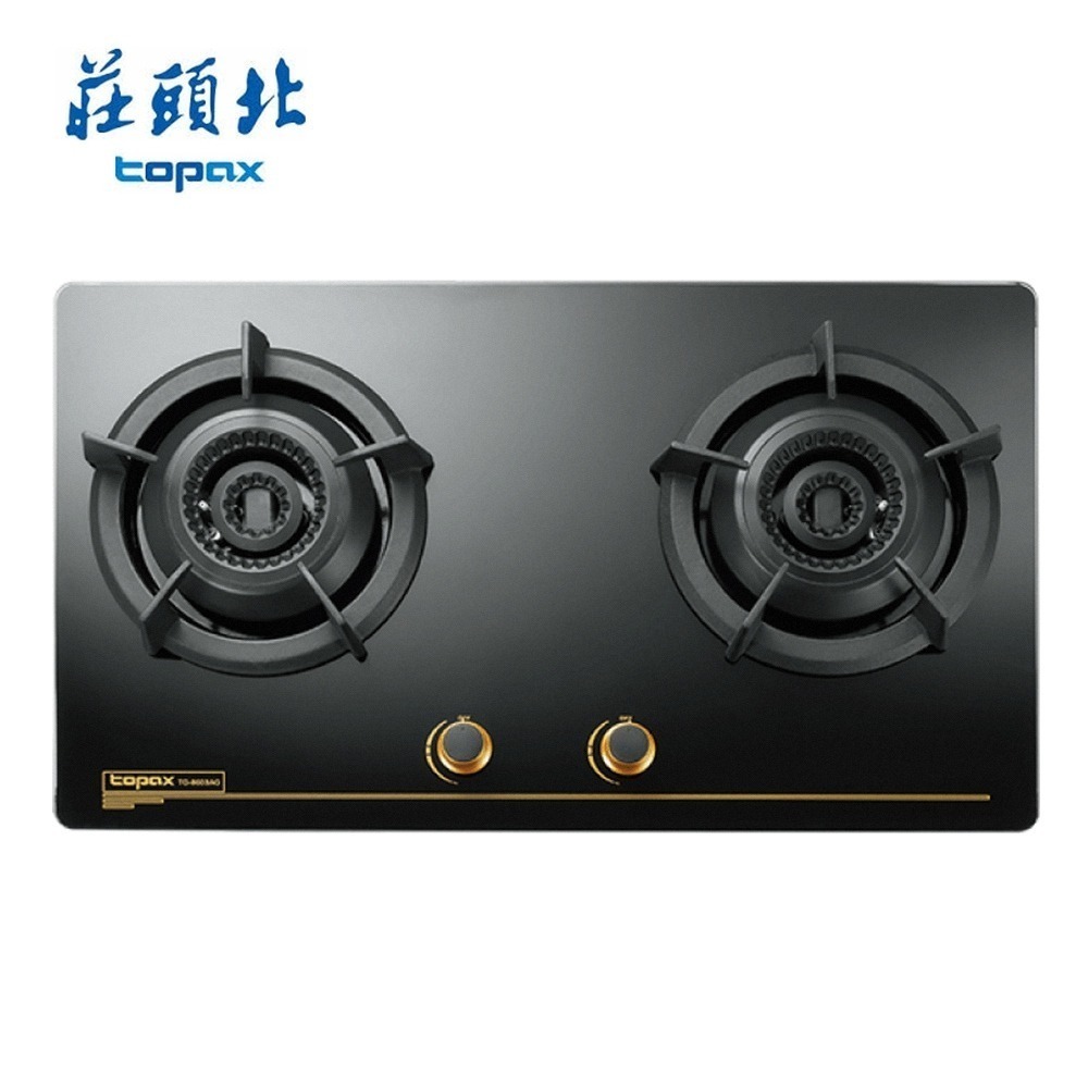 莊頭北 雙環內焰玻璃檯面爐 TG-8603A 送基本安裝-細節圖2