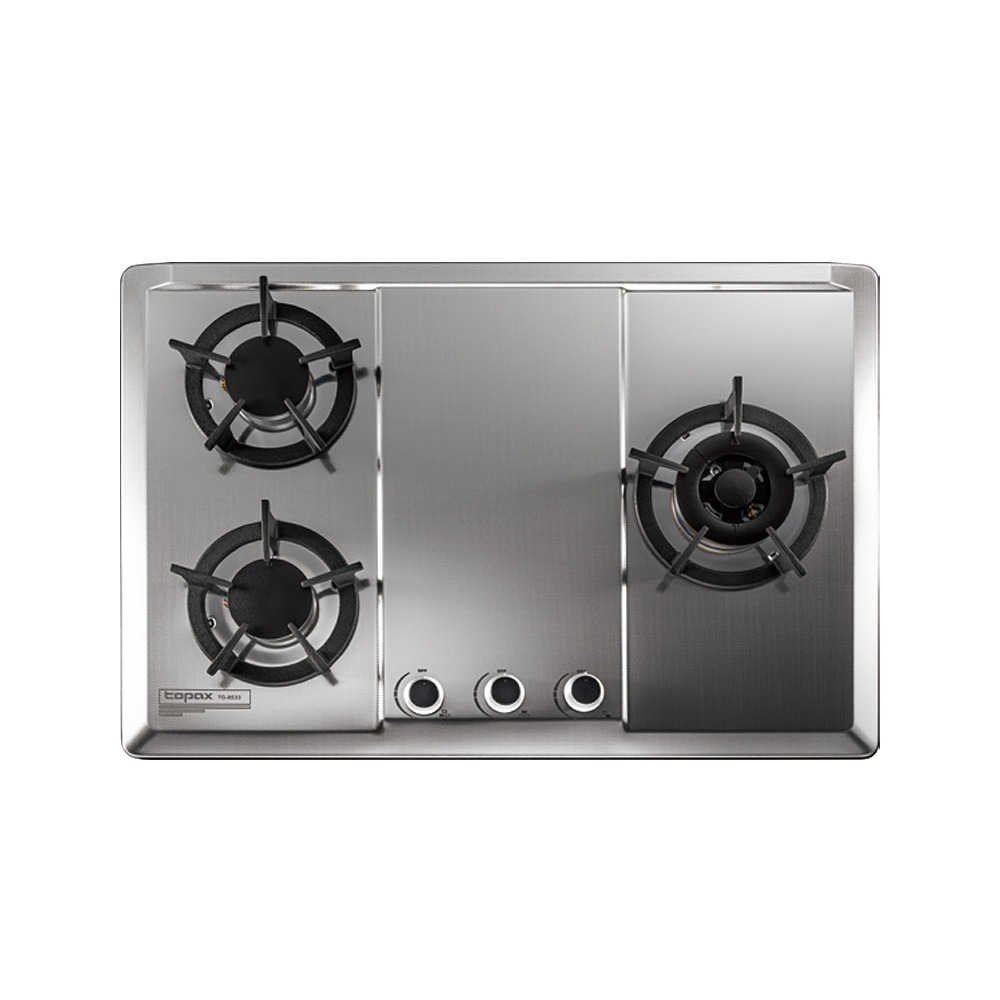 莊頭北 保潔三口不鏽鋼檯面爐 TG-8533S 送基本安裝-細節圖3