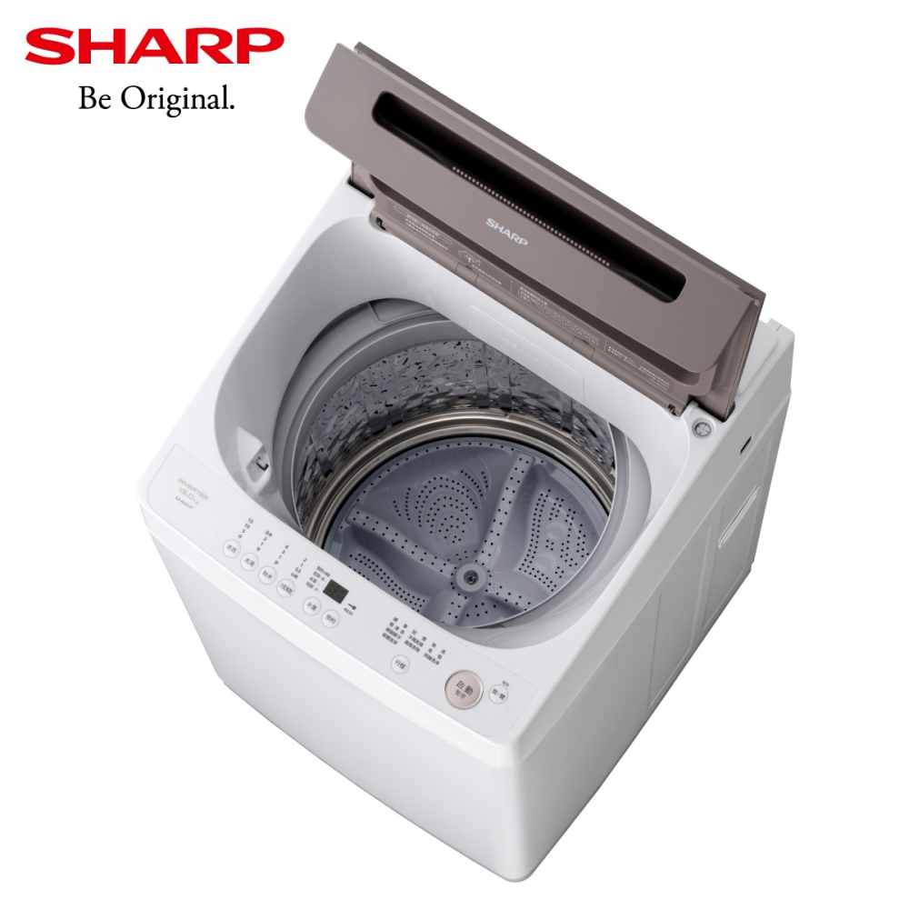 【SHARP 夏普】SHARP 夏普13公斤無孔槽變頻直立洗衣機(ES-ASG13T)-細節圖3