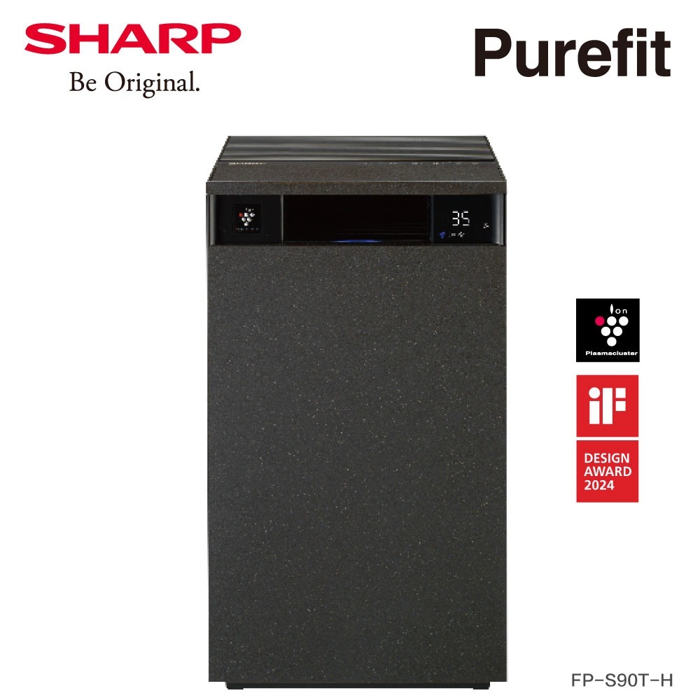 【SHARP 夏普】27坪 Purefit 空氣清淨機(FP-S90T)-規格圖2