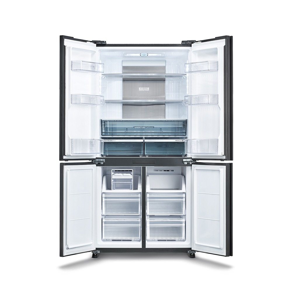 【SHARP 夏普】575L自動除菌四門對開變頻電冰箱(SJ-DF58F-SL)-細節圖3