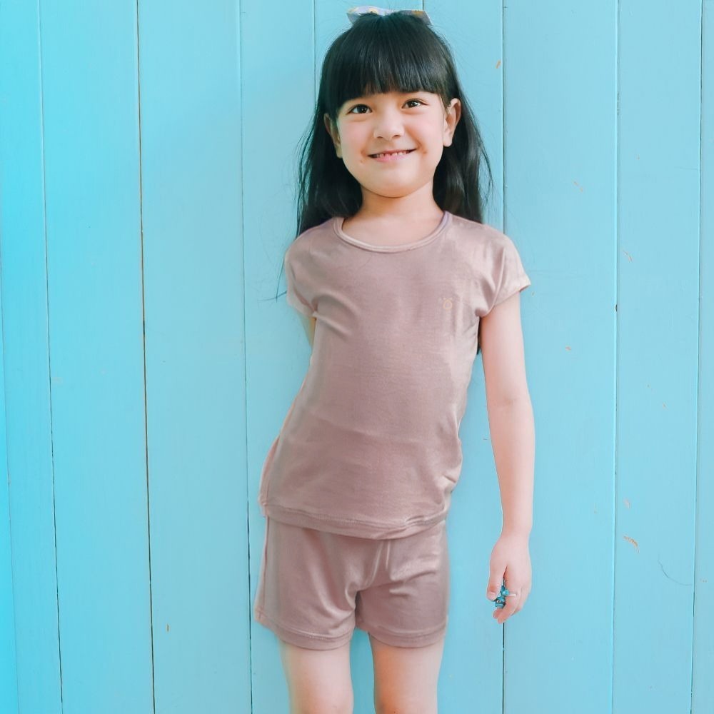 minihope輕柔感短袖套裝(兒童)-細節圖3