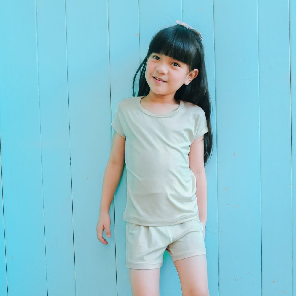 minihope輕柔感短袖套裝(兒童)-細節圖9