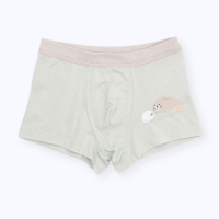 minihope沉靜海洋男童四角褲-溫柔對話的海豹