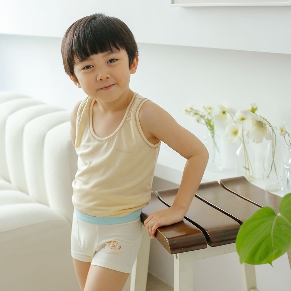 minihope沉靜海洋男童四角褲-快樂生活的小丑魚-細節圖4