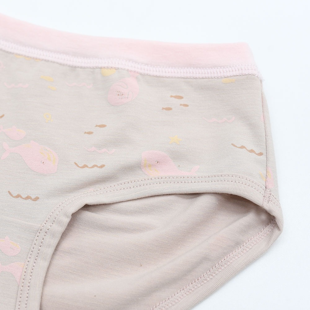 minihope沉靜海洋女童三角褲-自在悠游的日常-細節圖2