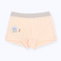 minihope沉靜海洋女童四角褲-歡樂跳舞的水母