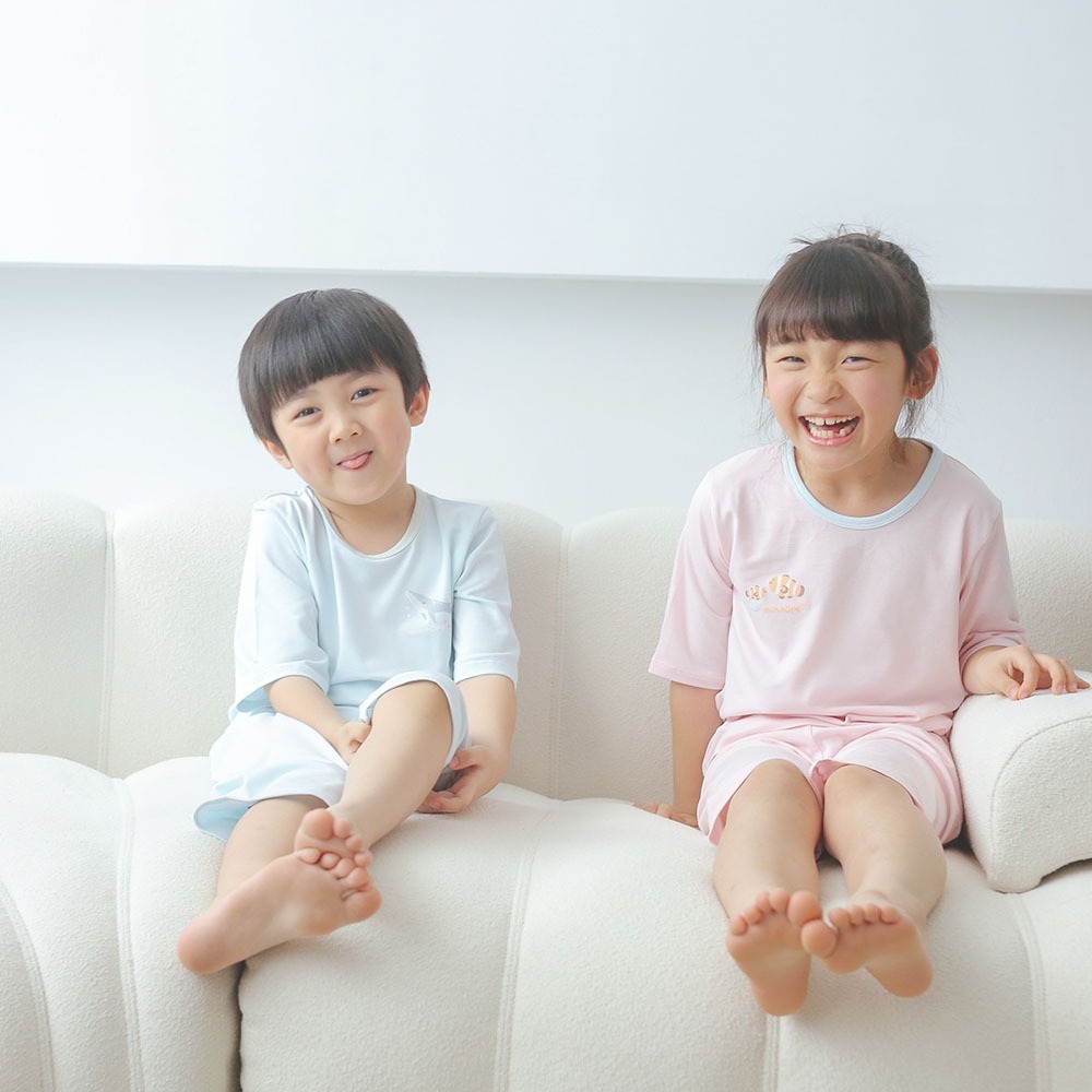 minihope寬版七分居家套裝-藍鯨-細節圖8