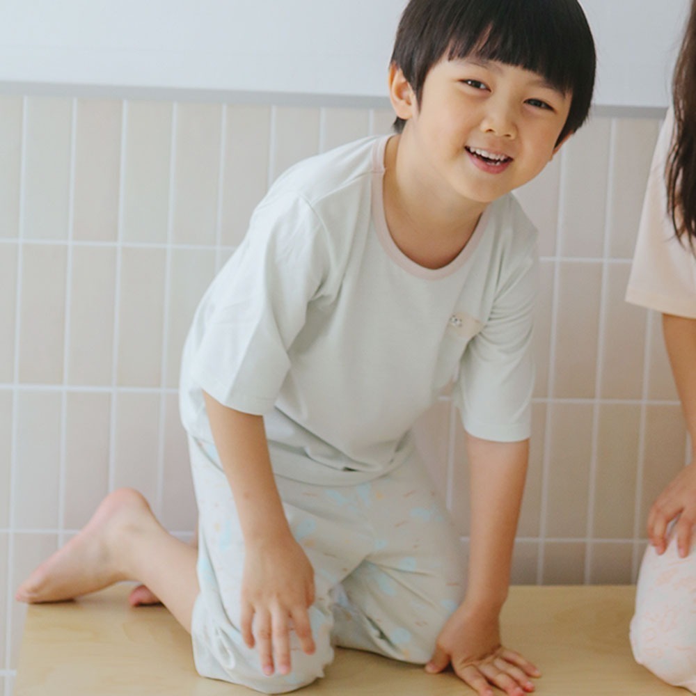 minihope寬版七分居家套裝-海豹-細節圖5