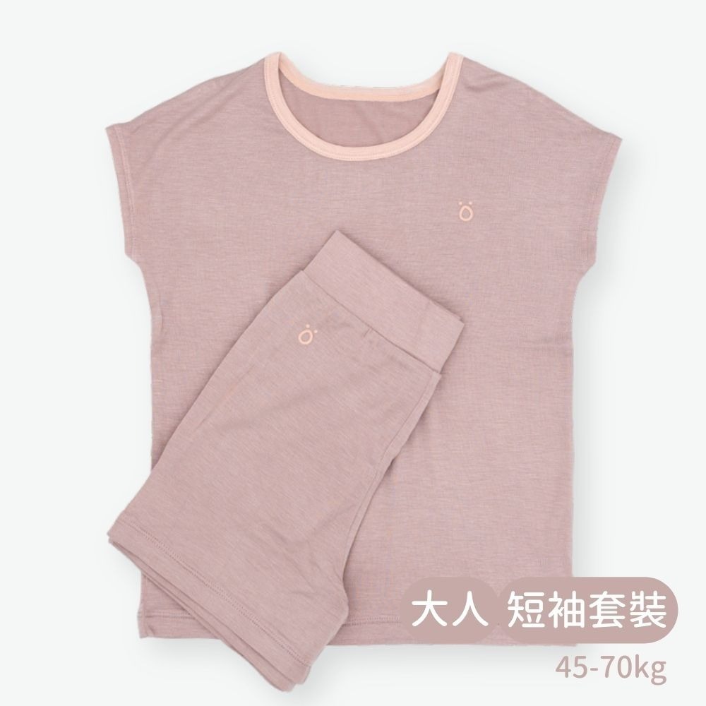 minihope輕柔感短袖套裝(大人)-細節圖2