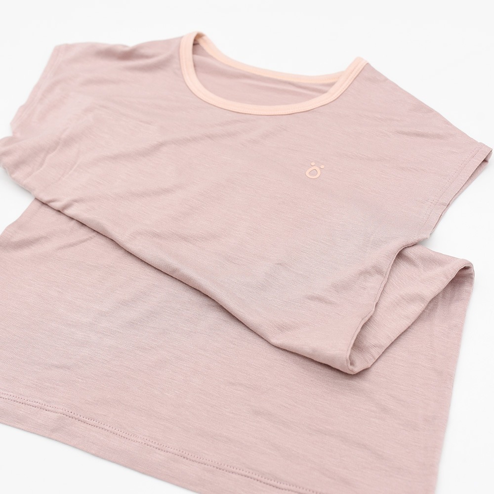 minihope輕柔感短袖洋裝 (兒童)-細節圖3